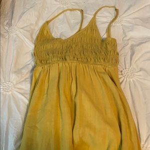 Pacsun LA Hearts sundress! Mustard yellow. XS